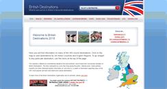 Desktop Screenshot of britishdestinations.co.uk