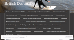 Desktop Screenshot of britishdestinations.net